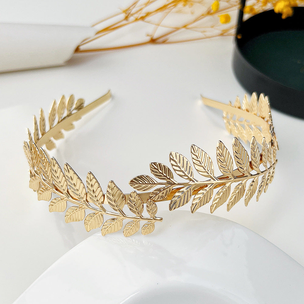 Wholesale Metal Leaf Head Hoops